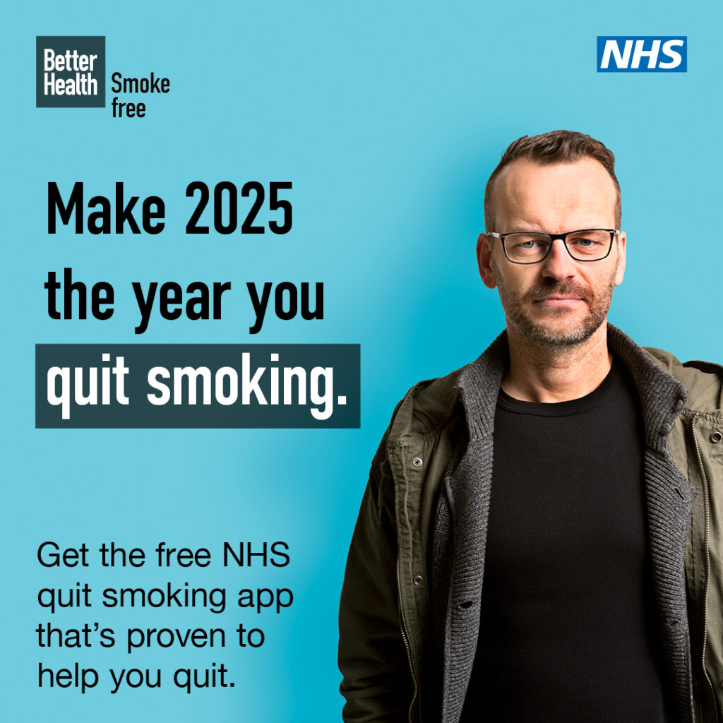 Make 2025 the year you quit smoking. Get the free NHS quit smoking app that's proven to help you quit.