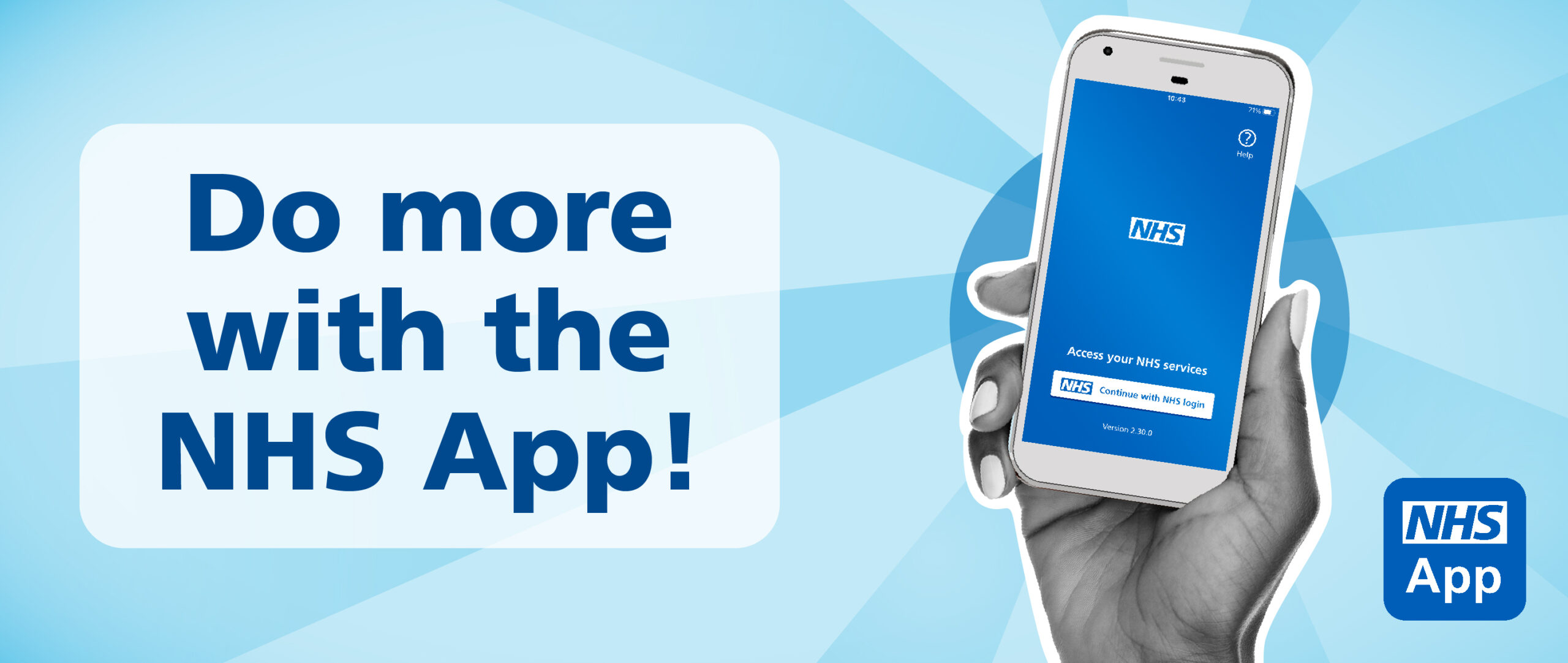 Do more with the NHS App!